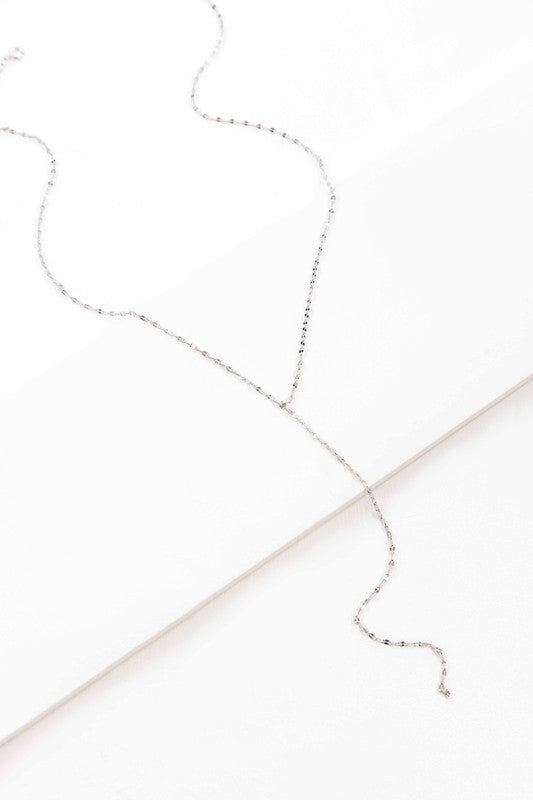 Lovoda Chain Lariat Necklace