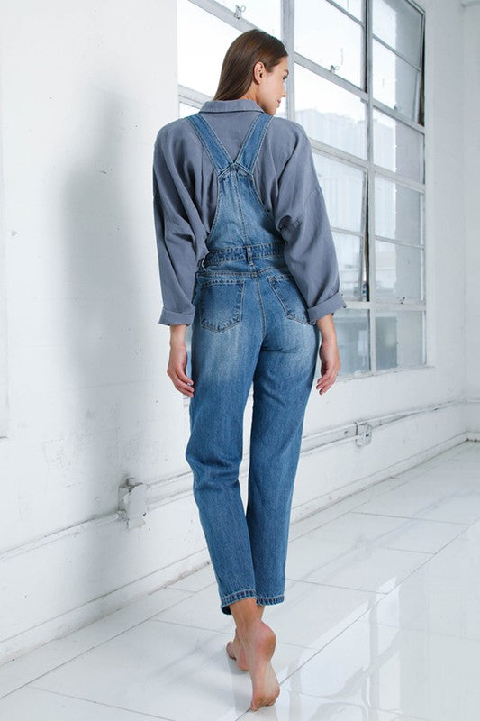 Insane Gene MOM FIT DENIM OVERALL