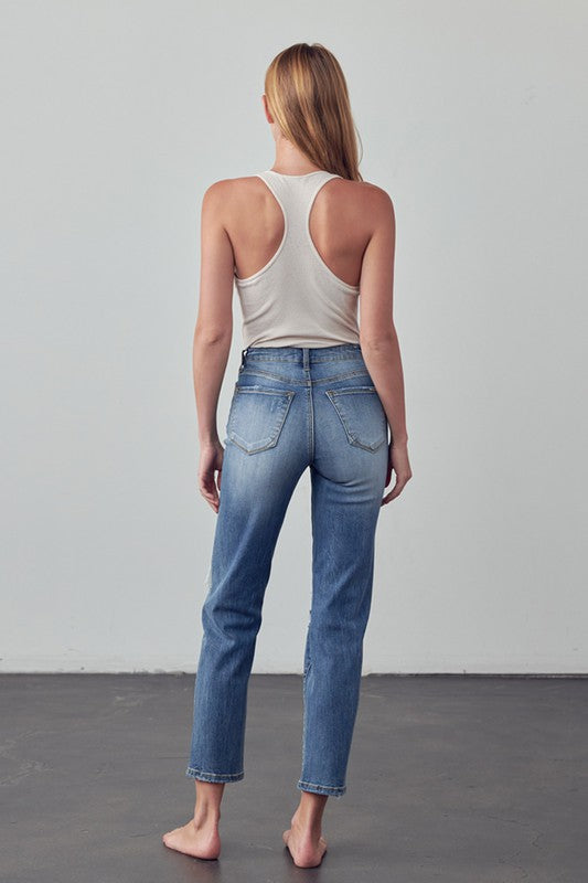 Insane Gene HIGH RISE GIRLFRIEND JEANS