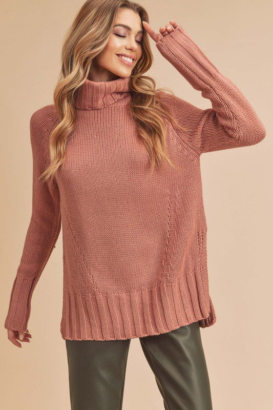 Aemi + Co Danica Turtle Neck Sweater
