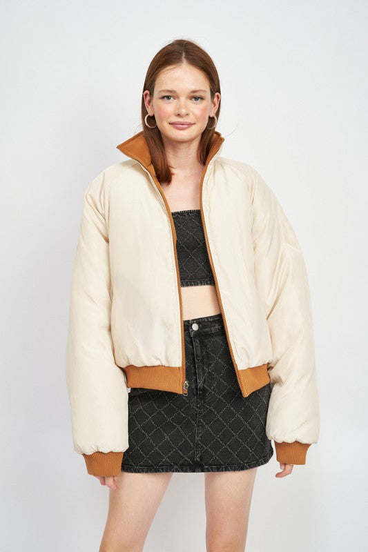 Emory Park REVERSIBLE PUFFER JACKET