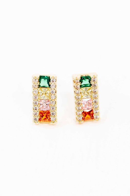 Lovoda Fruit Drop Stud Earrings