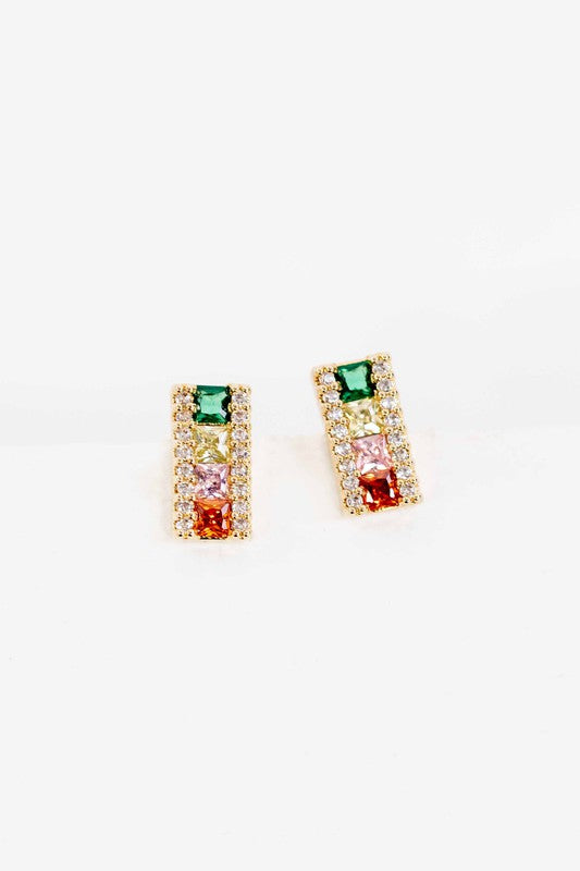 Lovoda Fruit Drop Stud Earrings