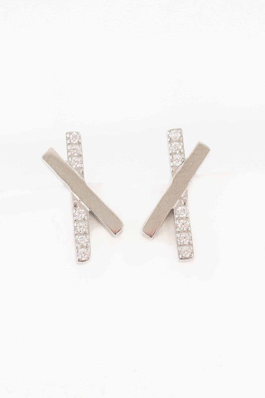 Lovoda Crossroads Stud Earrings