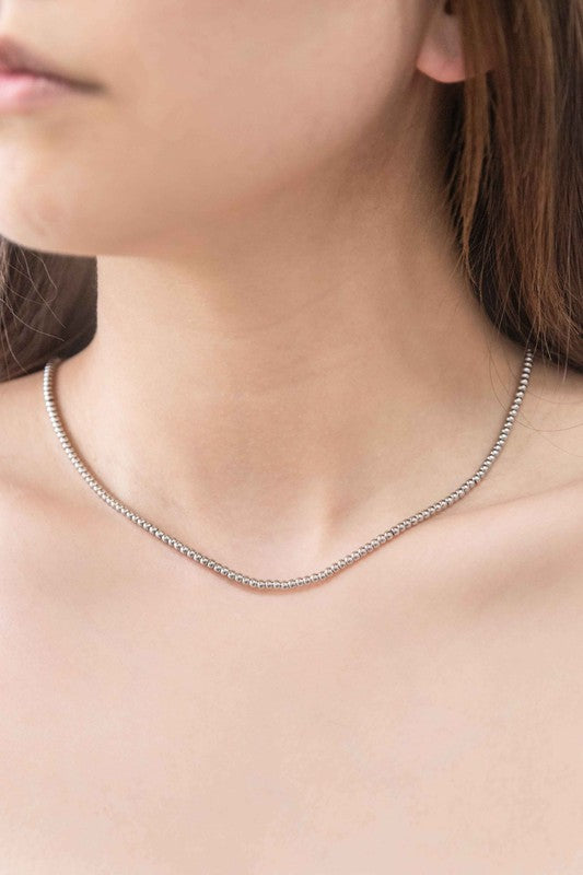 Lovoda Micro Beaded Necklace