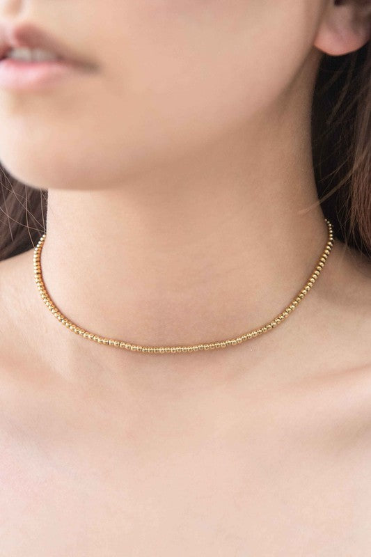 Lovoda Micro Beaded Necklace