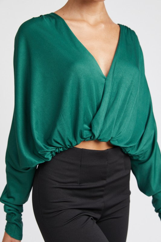 Emory Park DOLMAN TWIST FRONT TOP