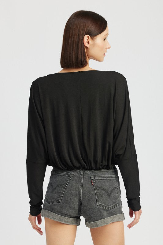 Emory Park DOLMAN TWIST FRONT TOP