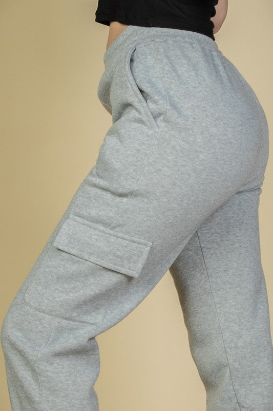 Capella Side Pocket Drawstring Waist Sweatpants