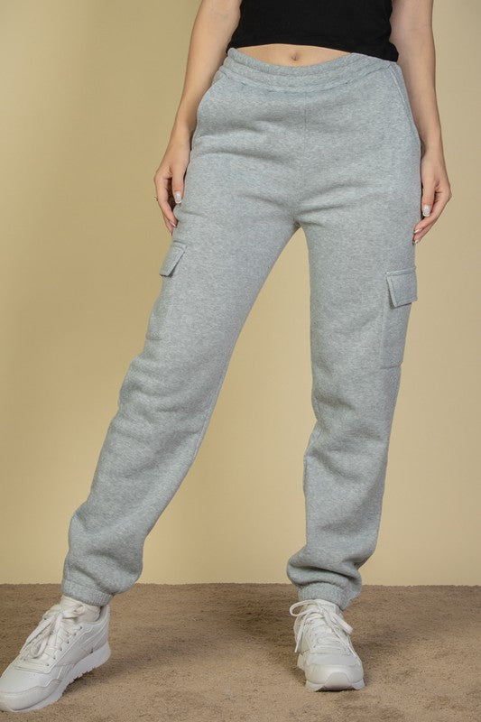 Capella Side Pocket Drawstring Waist Sweatpants
