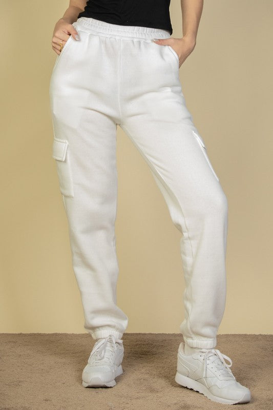 Capella Side Pocket Drawstring Waist Sweatpants