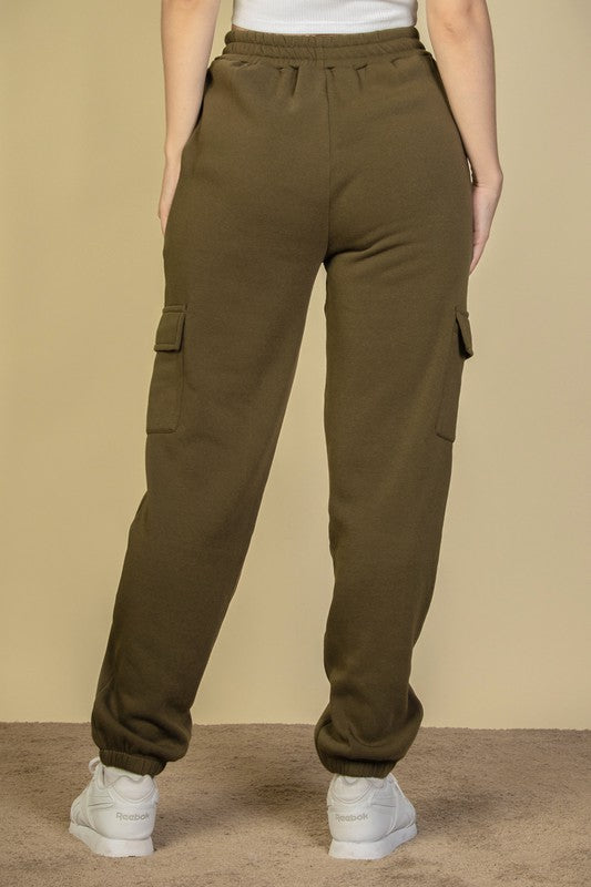 Capella Side Pocket Drawstring Waist Sweatpants