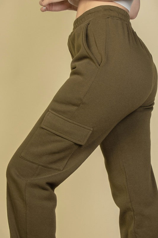 Capella Side Pocket Drawstring Waist Sweatpants