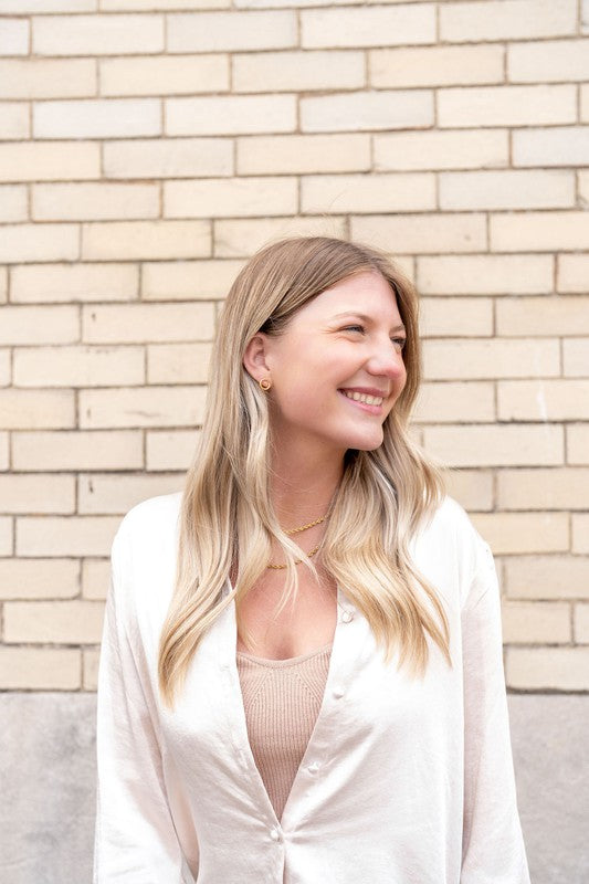 Spiffy & Splendid Luxe Gold Oriana Studs - Small