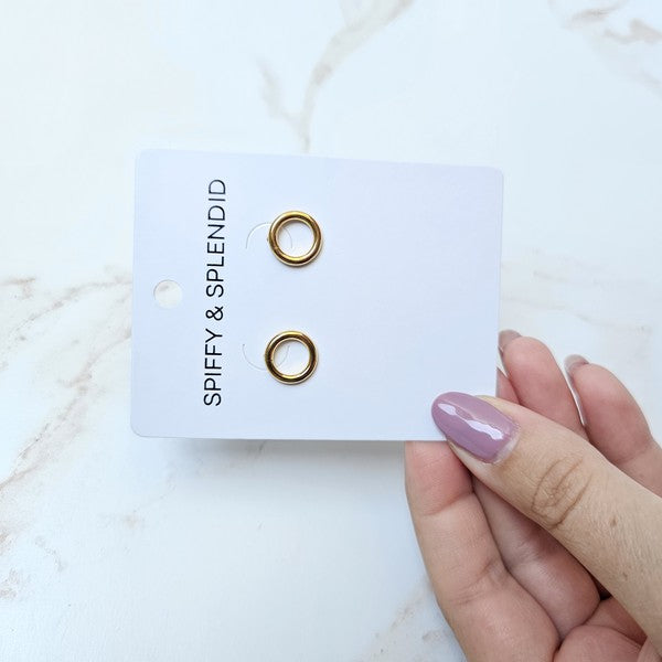 Spiffy & Splendid Luxe Gold Oriana Studs - Small