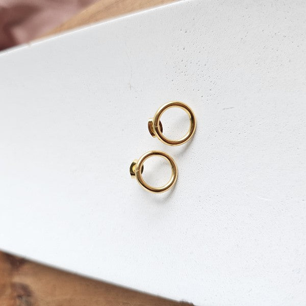 Spiffy & Splendid Luxe Gold Oriana Studs - Medium