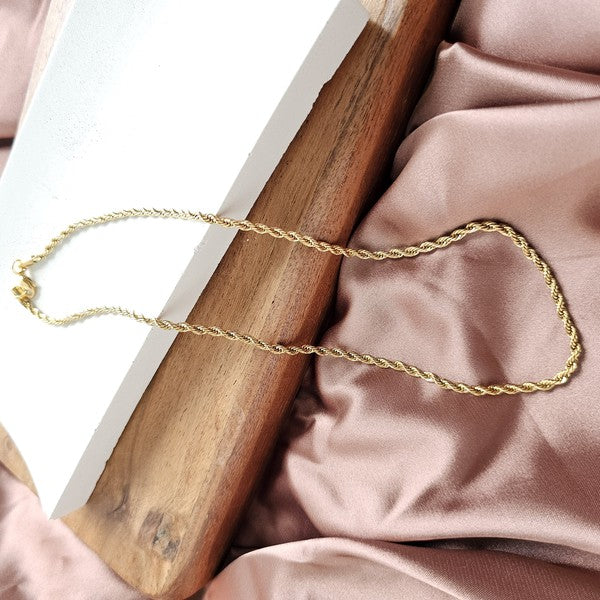 Spiffy & Splendid Luxe Gold Rope Chain - 16in