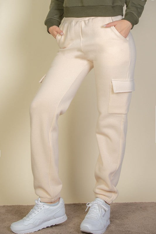 Capella Side Pocket Drawstring Waist Sweatpants