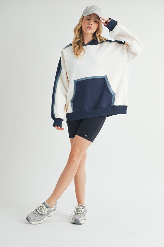 Aemi + Co Kate Colorblock Hoodie