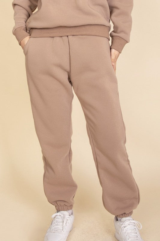 Capella Side Pocket Drawstring Waist Sweatpants