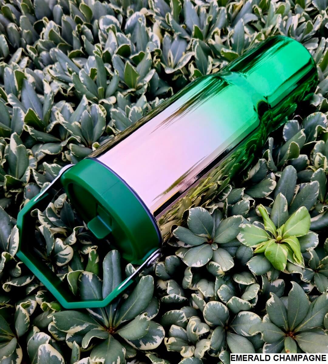 30 oz Mirror Tumbler with Handle and Flip Straw