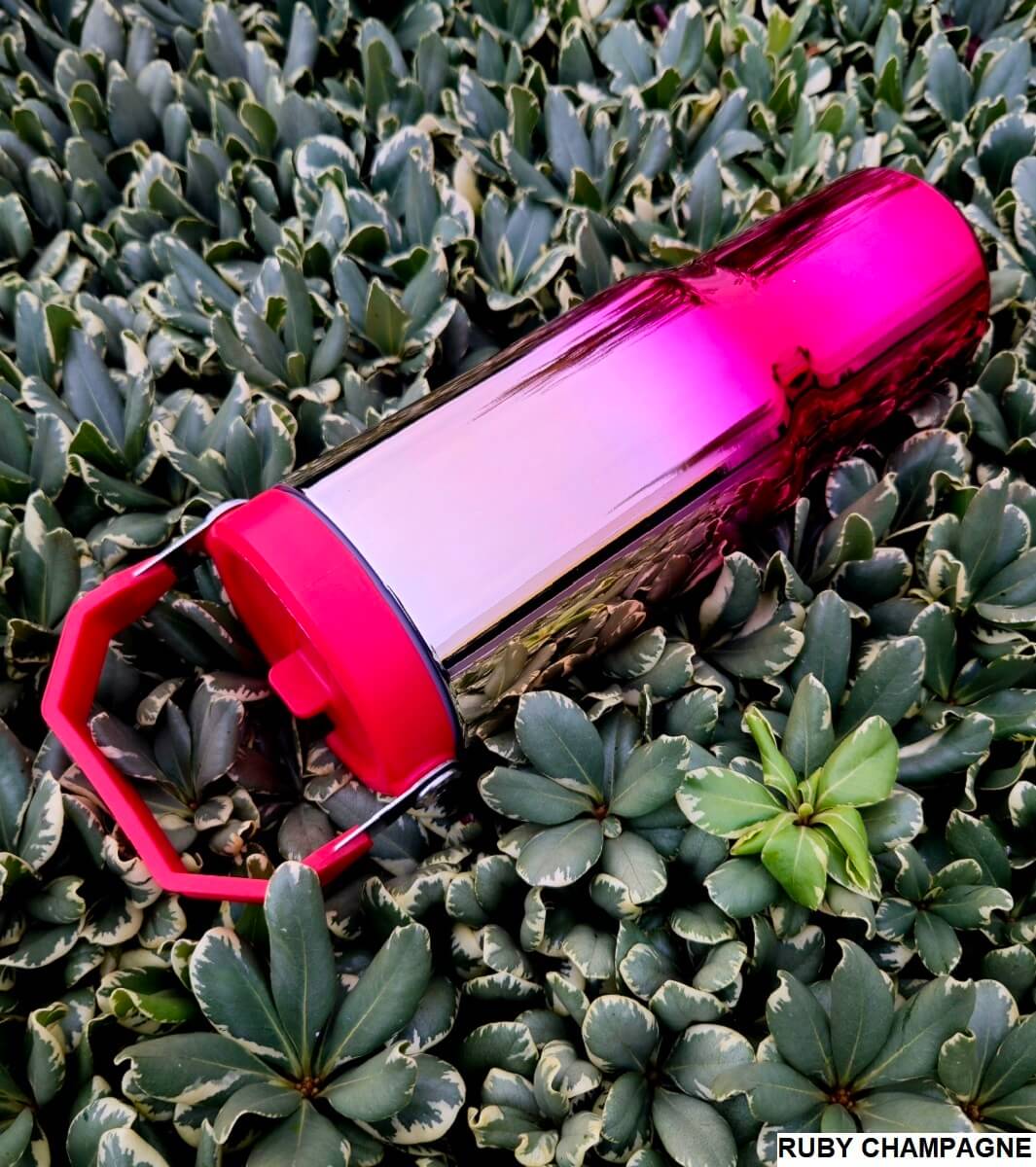 30 oz Mirror Tumbler with Handle and Flip Straw