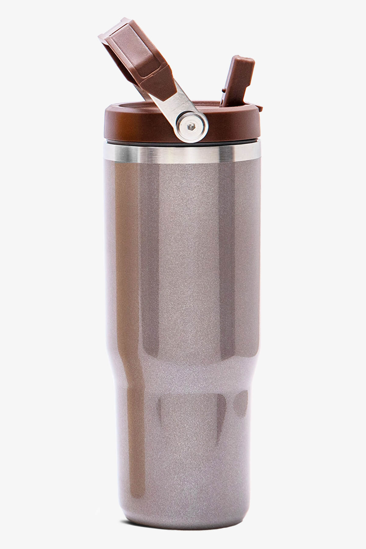 30 oz Pearl Tumbler with Handle and Flip Straw