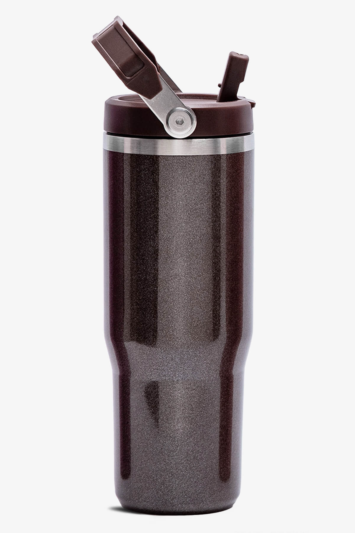 30 oz Pearl Tumbler with Handle and Flip Straw