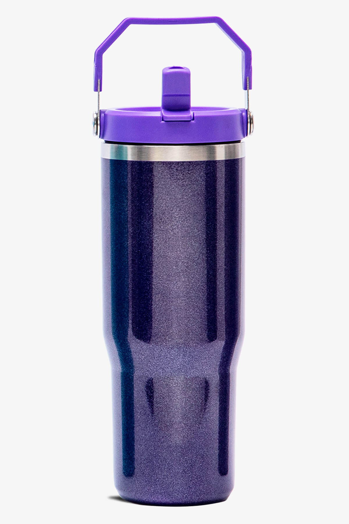 30 oz Pearl Tumbler with Handle and Flip Straw