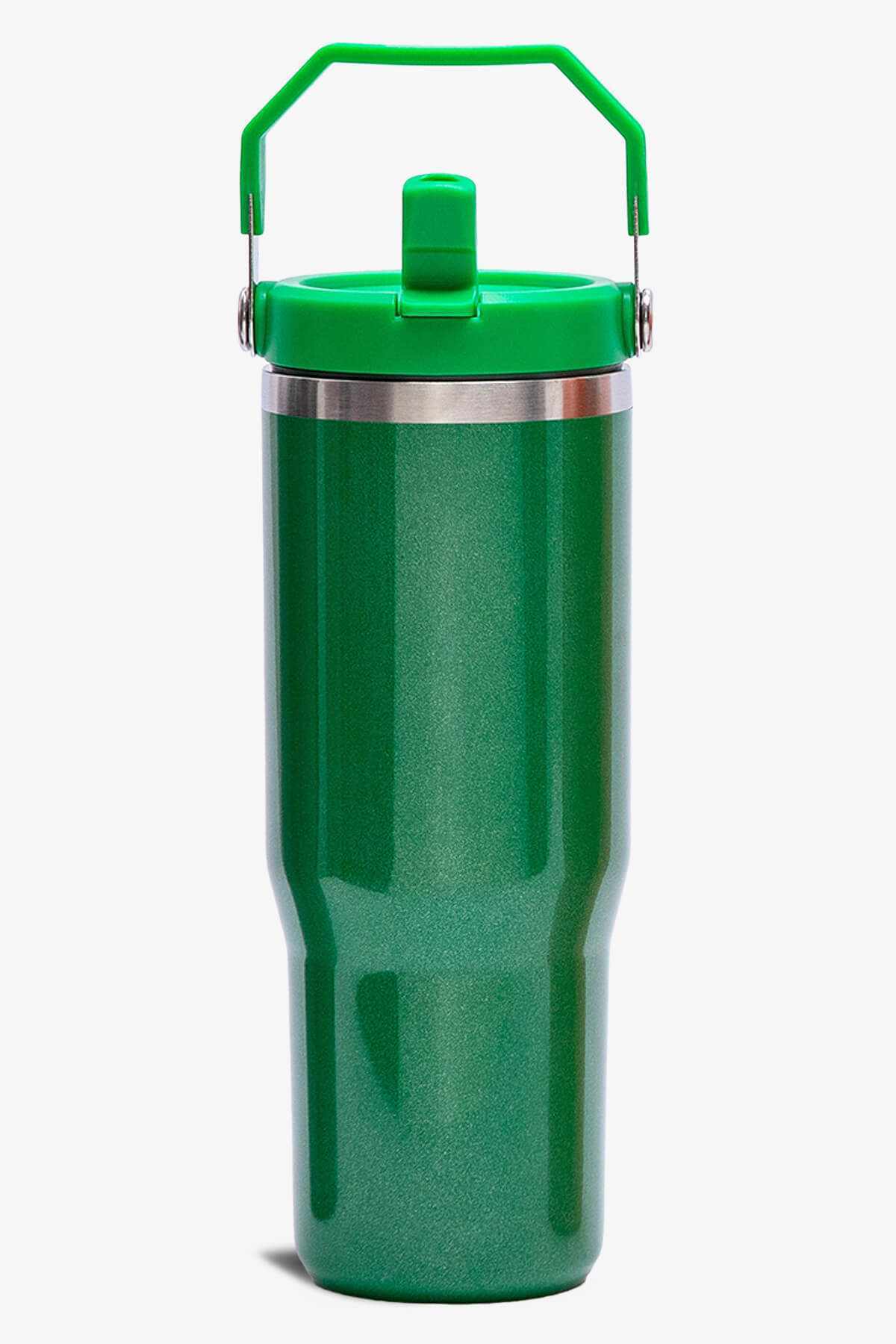 30 oz Pearl Tumbler with Handle and Flip Straw