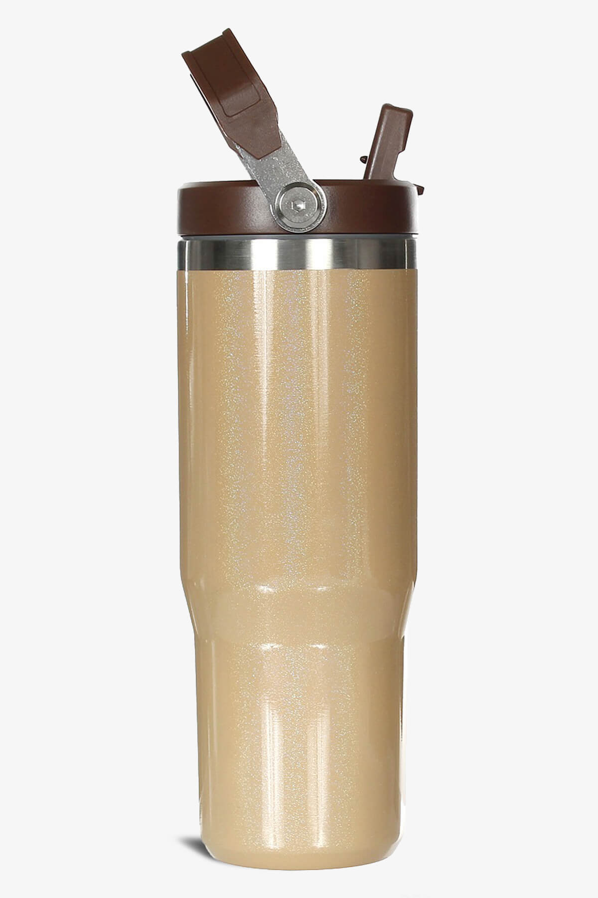 30 oz Pearl Tumbler with Handle and Flip Straw