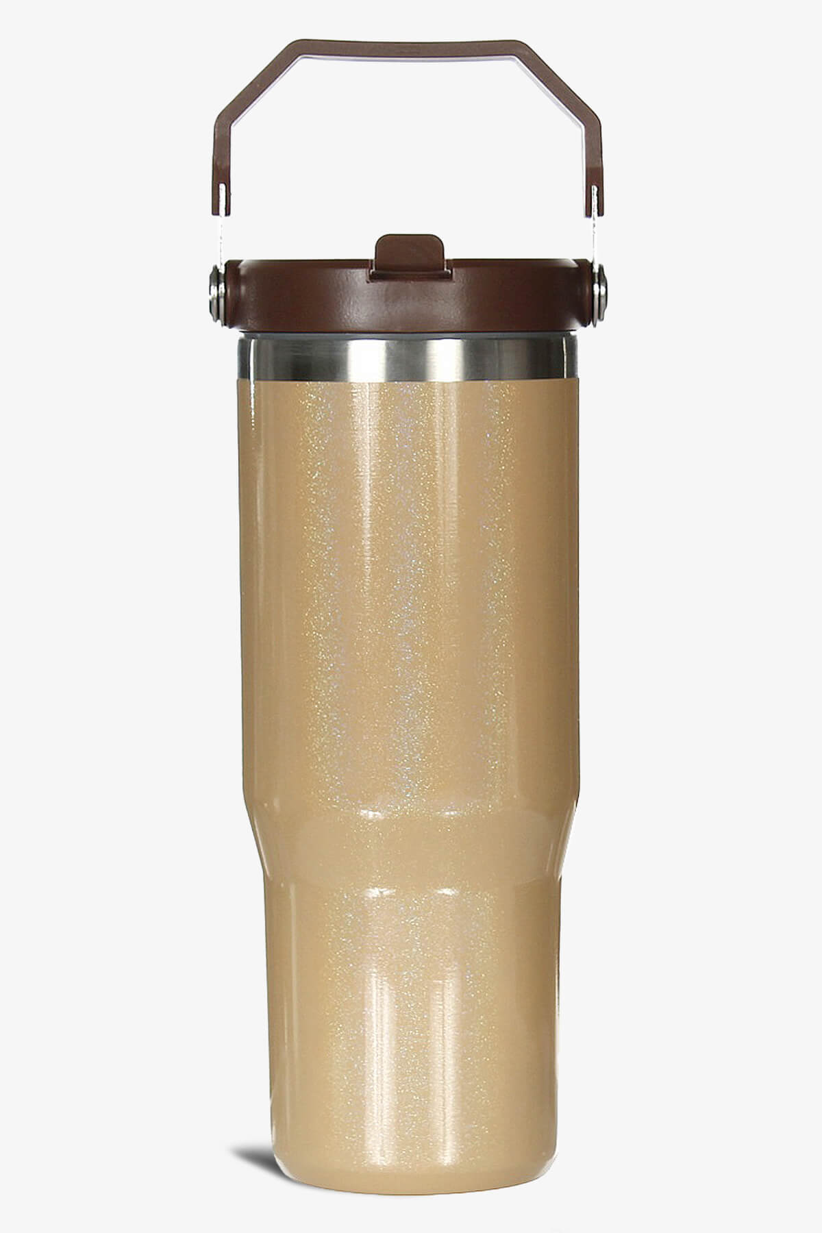 30 oz Pearl Tumbler with Handle and Flip Straw