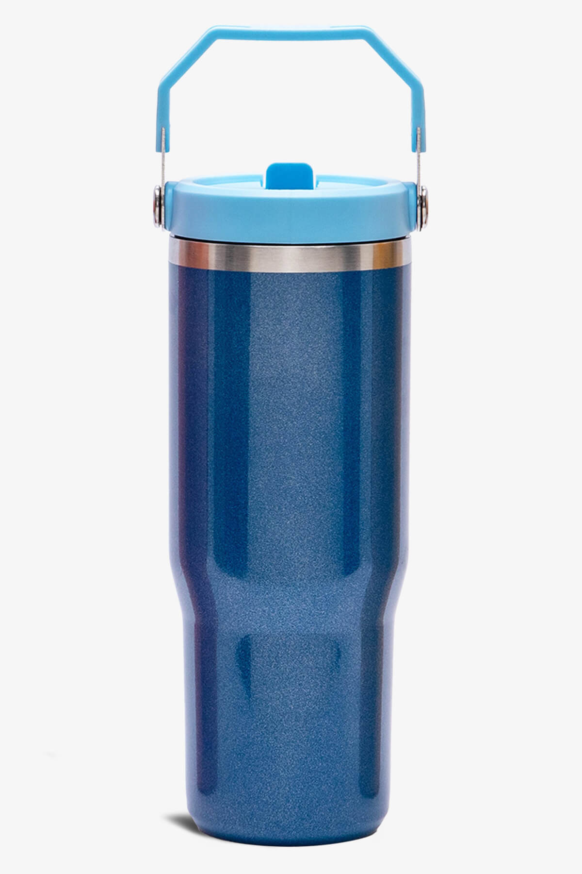30 oz Pearl Tumbler with Handle and Flip Straw