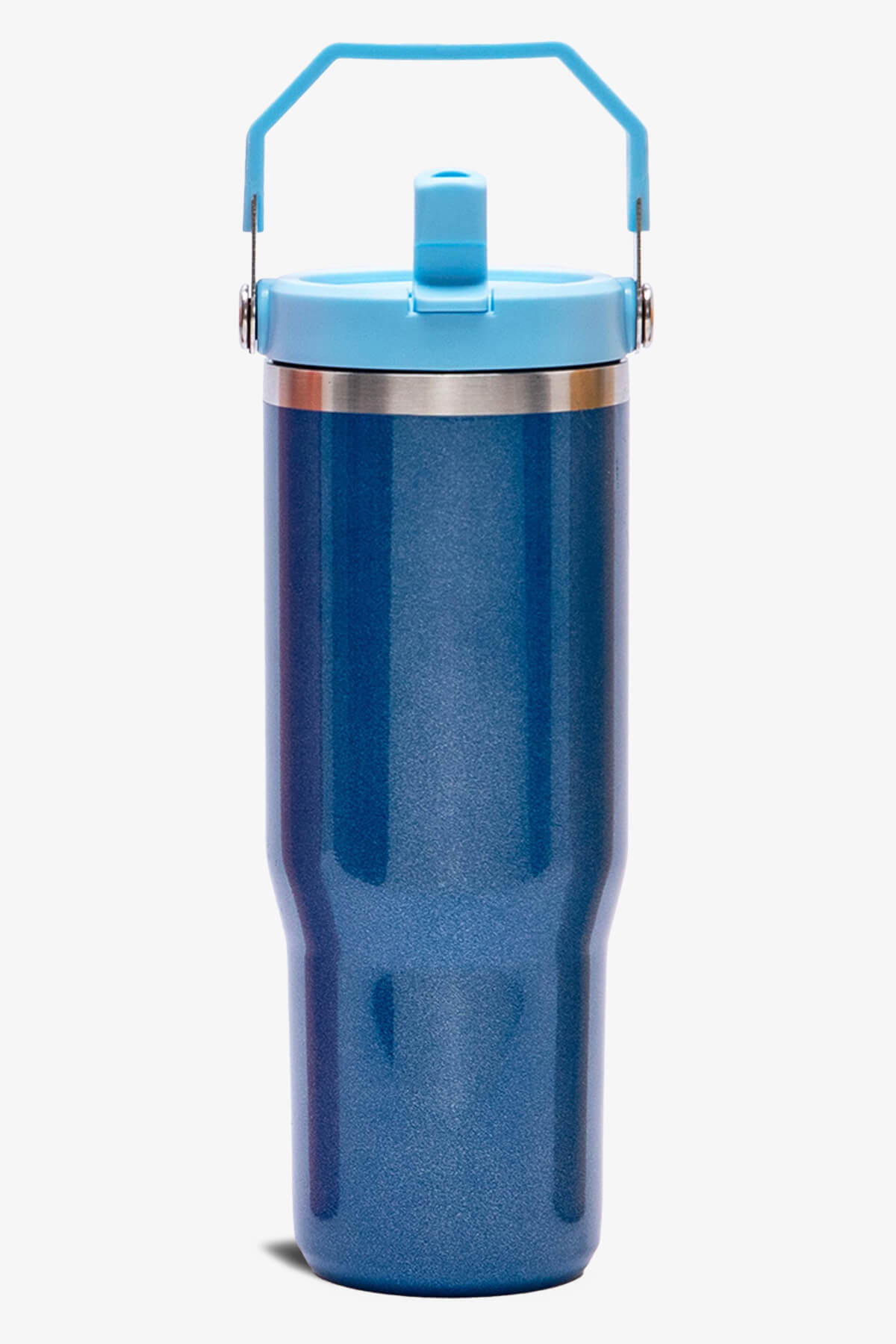 30 oz Pearl Tumbler with Handle and Flip Straw