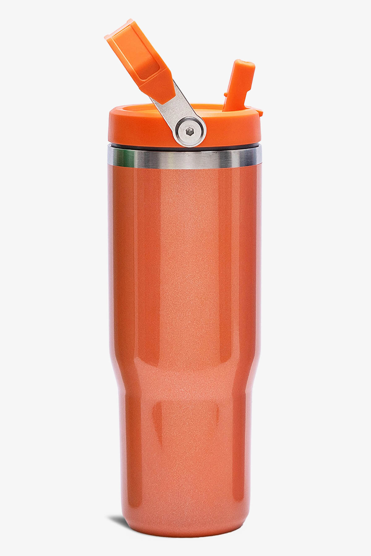 30 oz Pearl Tumbler with Handle and Flip Straw