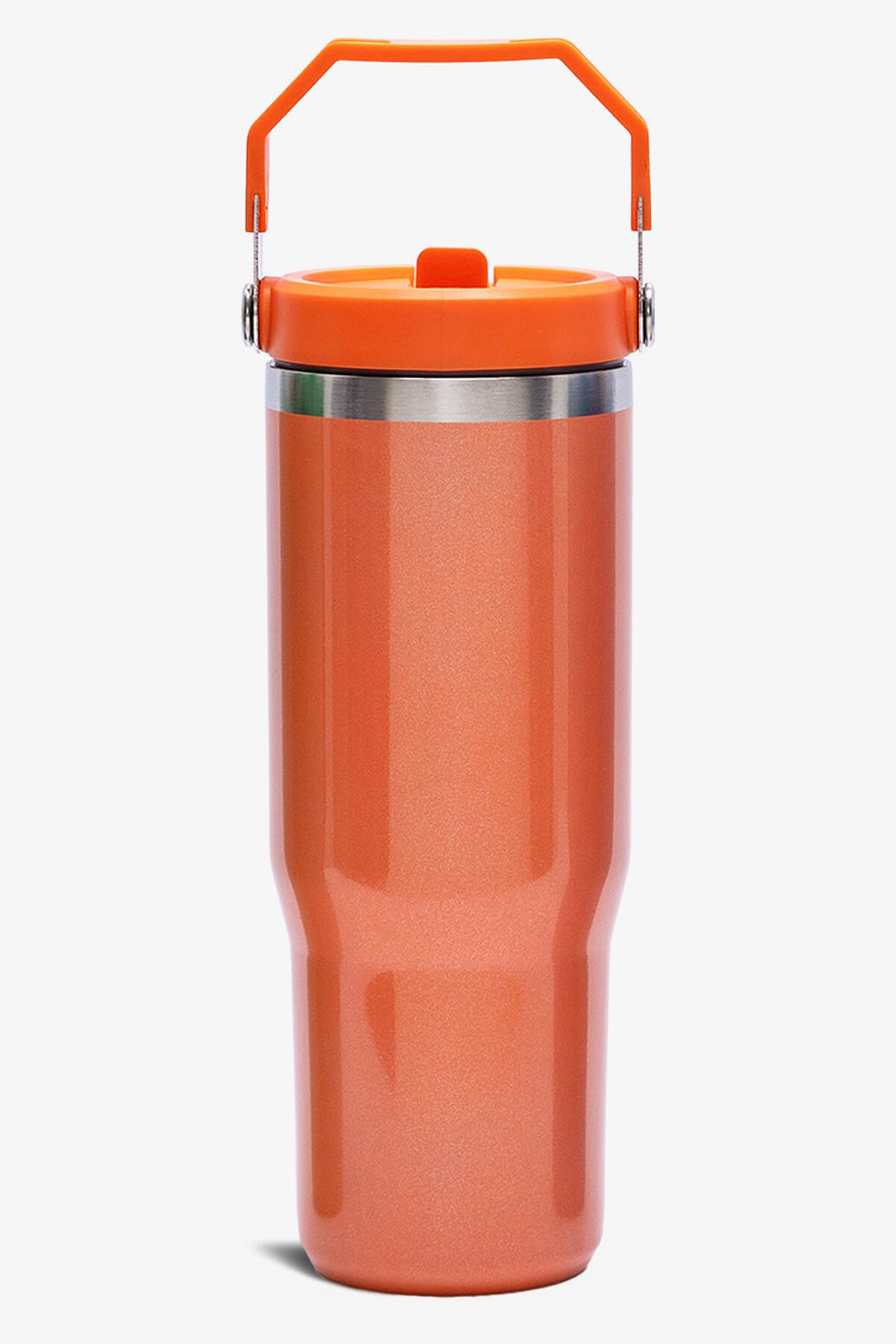 30 oz Pearl Tumbler with Handle and Flip Straw