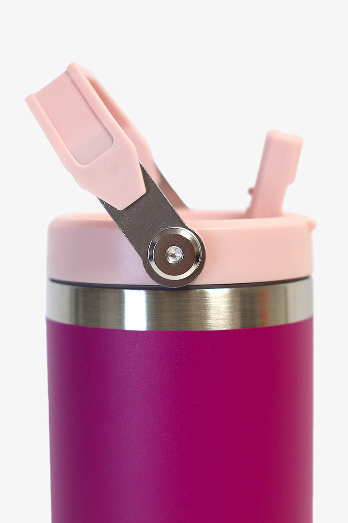 30 oz Tumbler With Handle And Flip Straw