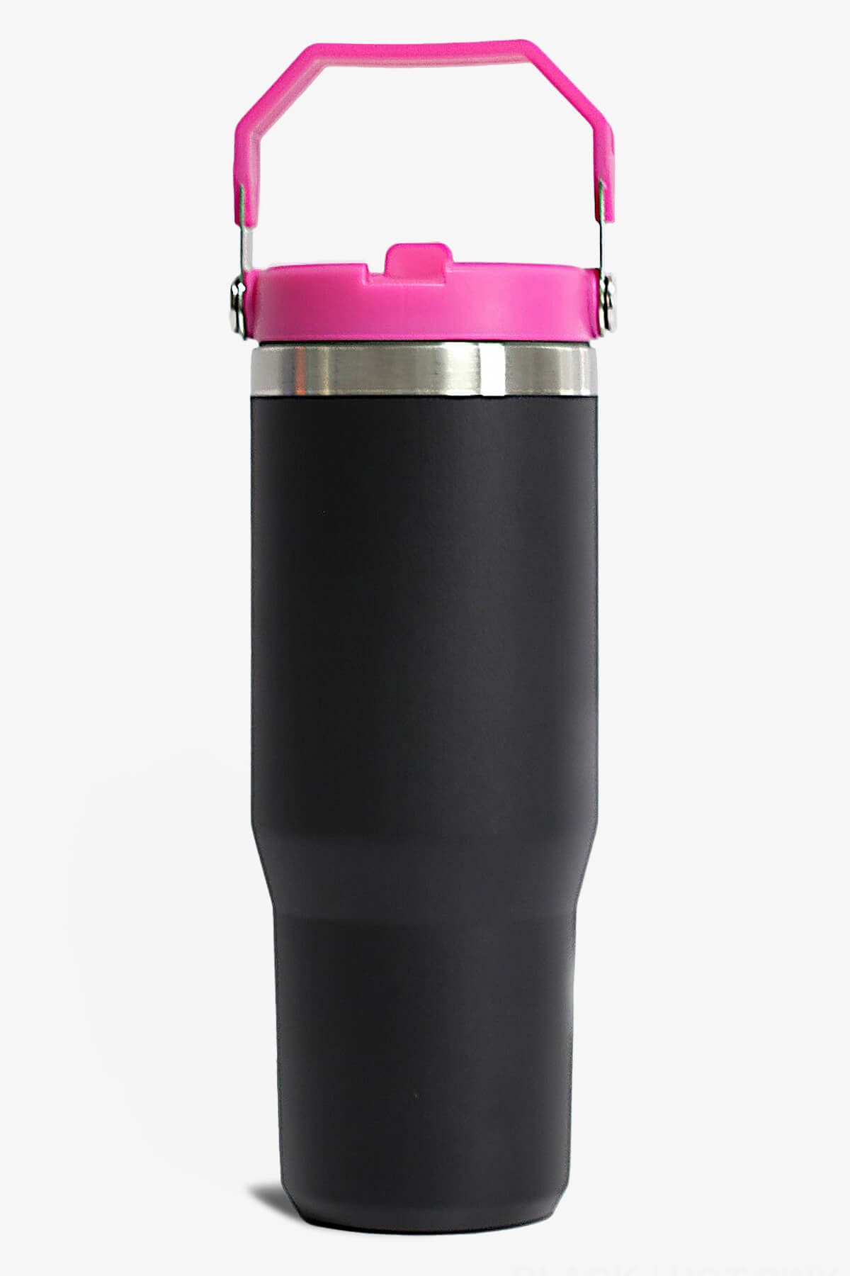 30 oz Tumbler With Handle And Flip Straw