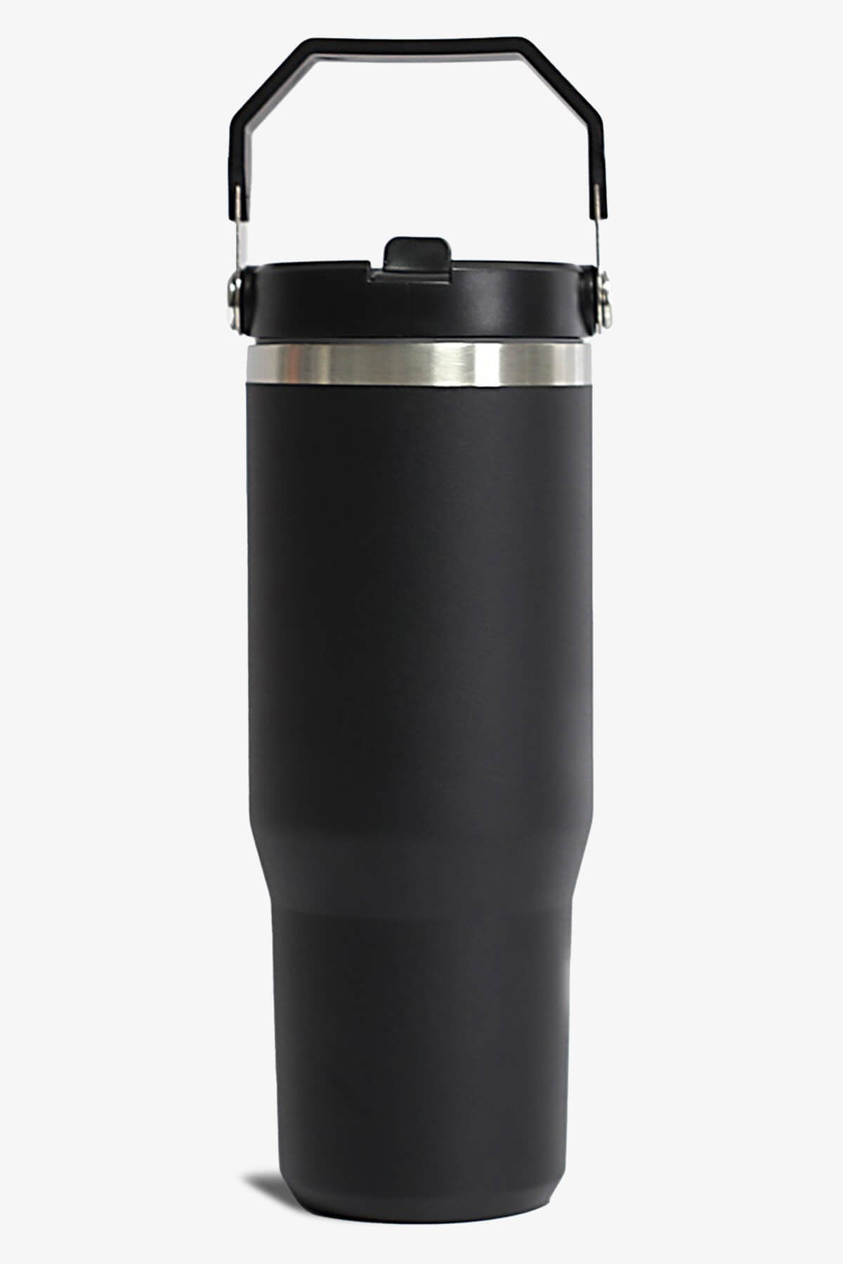 30 oz Tumbler With Handle And Flip Straw