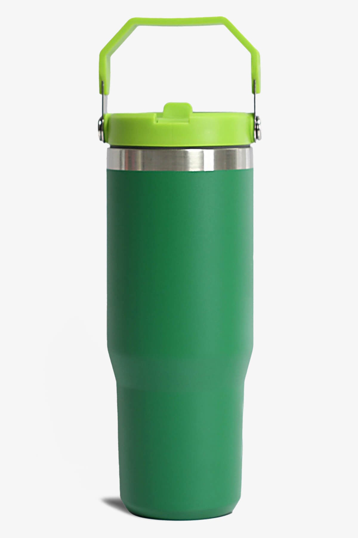 30 oz Tumbler With Handle And Flip Straw