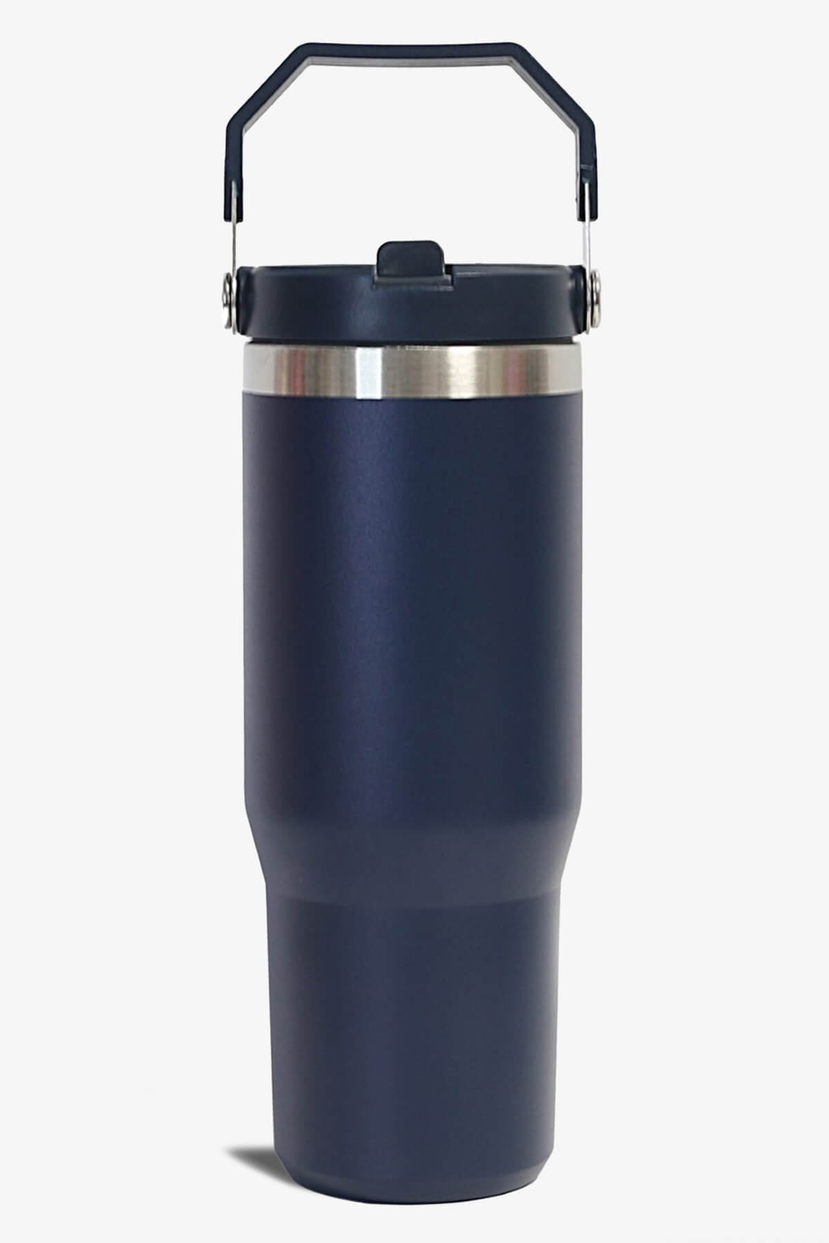 30 oz Tumbler With Handle And Flip Straw