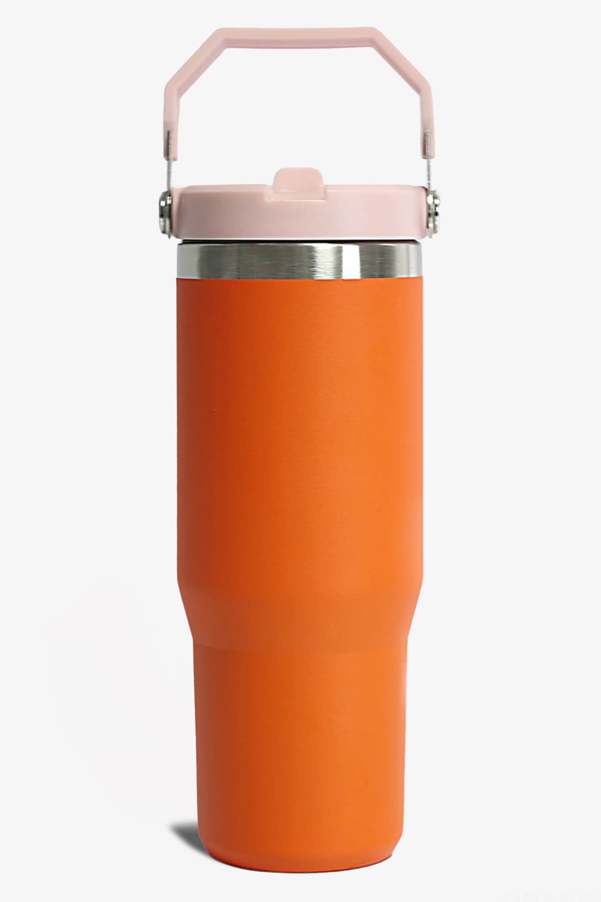 30 oz Tumbler With Handle And Flip Straw