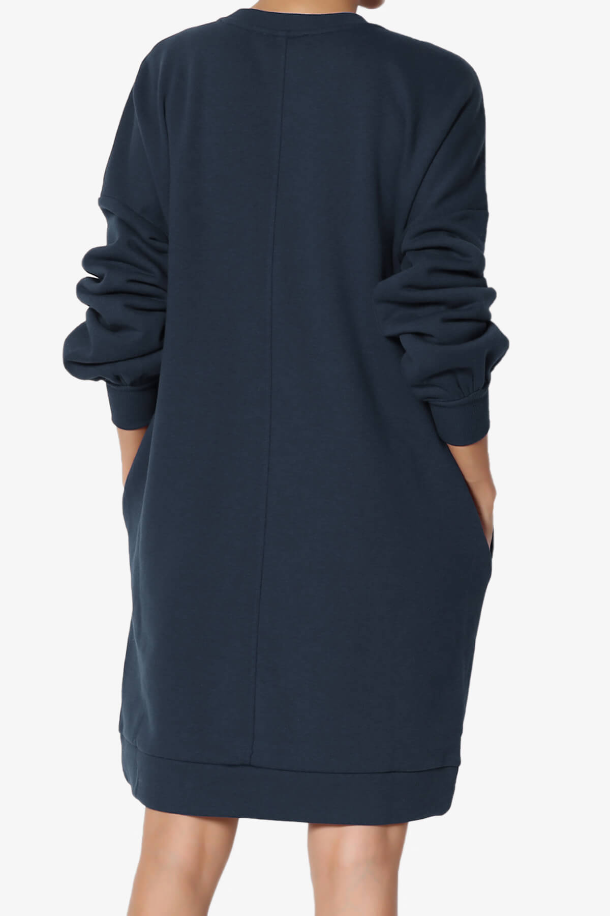Accie Crew Neck Tunic Sweatshirt DARK NAVY_2