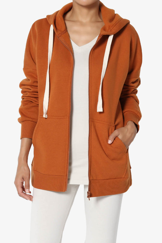 Accie Fleece Zip Hooded Jacket