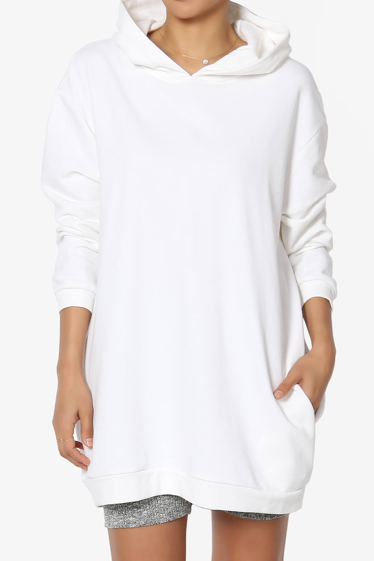 Cabo Rabbit French Terry Hoodie WHITE_2