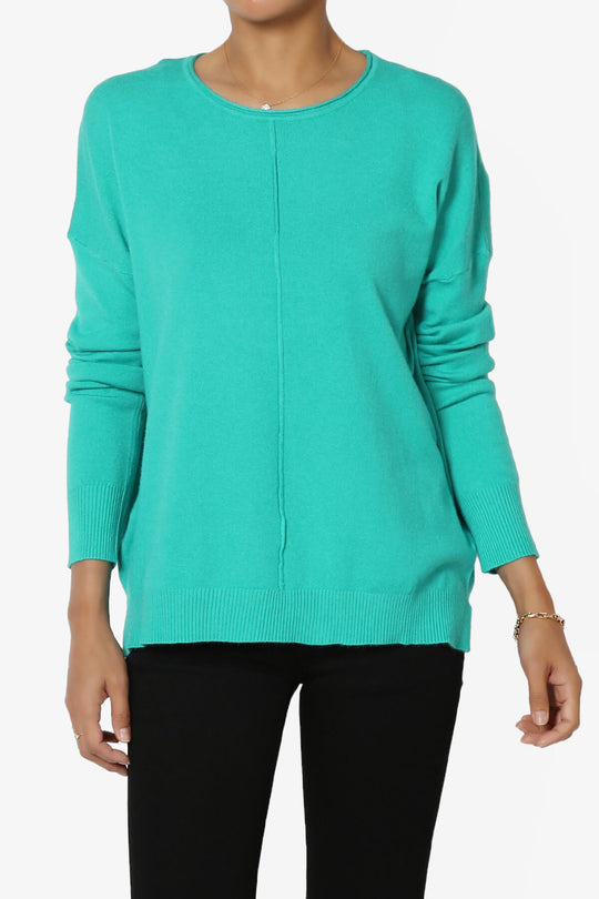 Carolina Long Sleeve Relaxed Fit Knit Top