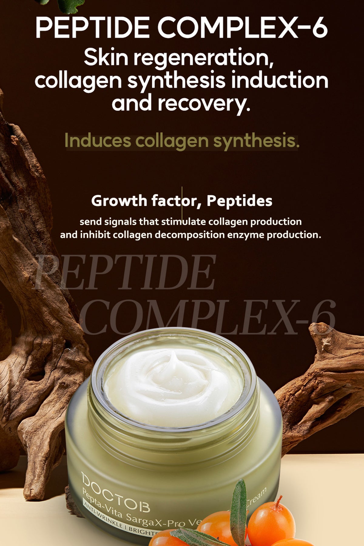 DOCTOB Pepta-Vita SargaX-Pro Vegan Eye Cream 30ml/1.01 fl.oz