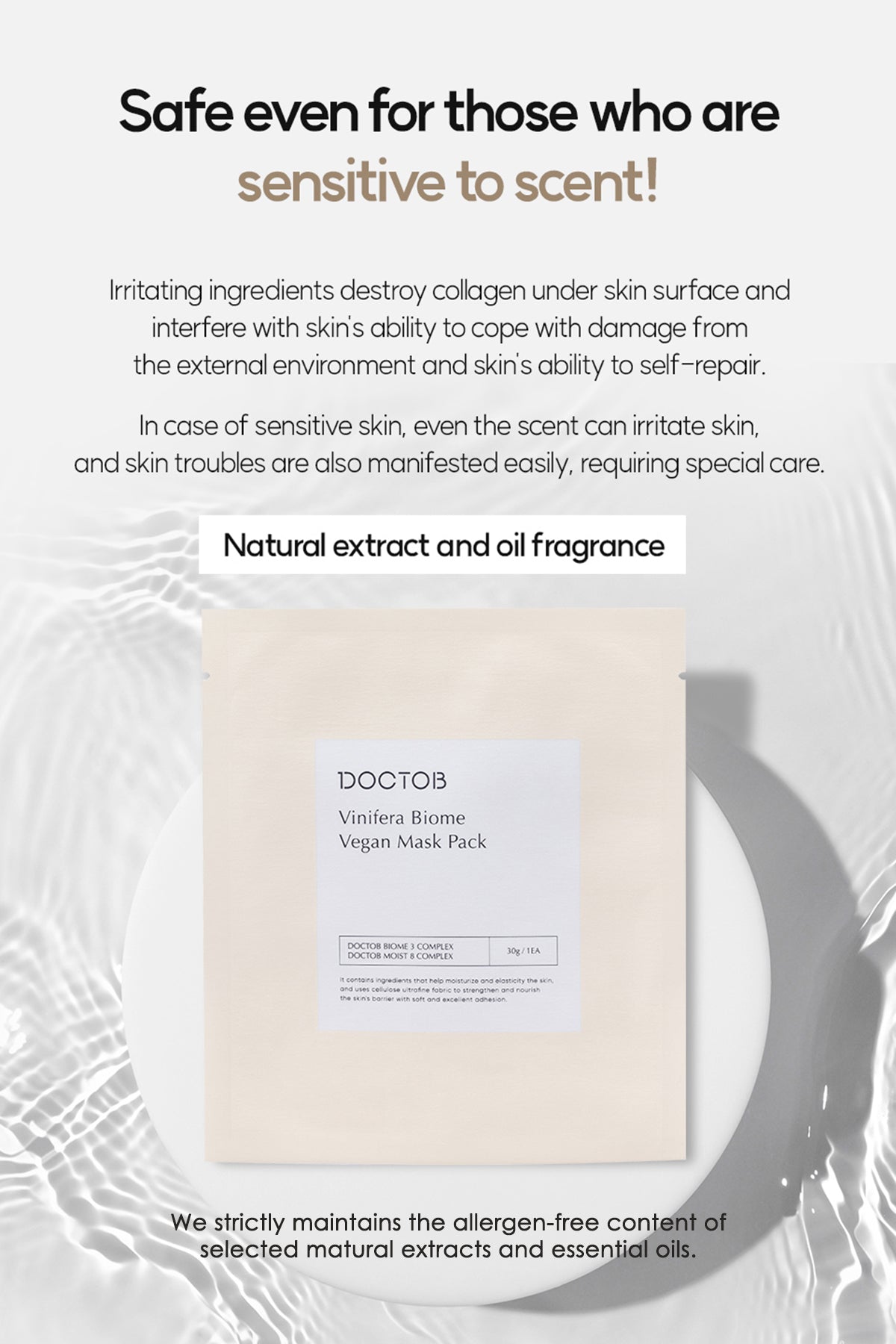 DOCTOB Vinifera Biome Vegan Mask Pack (5-Pack)