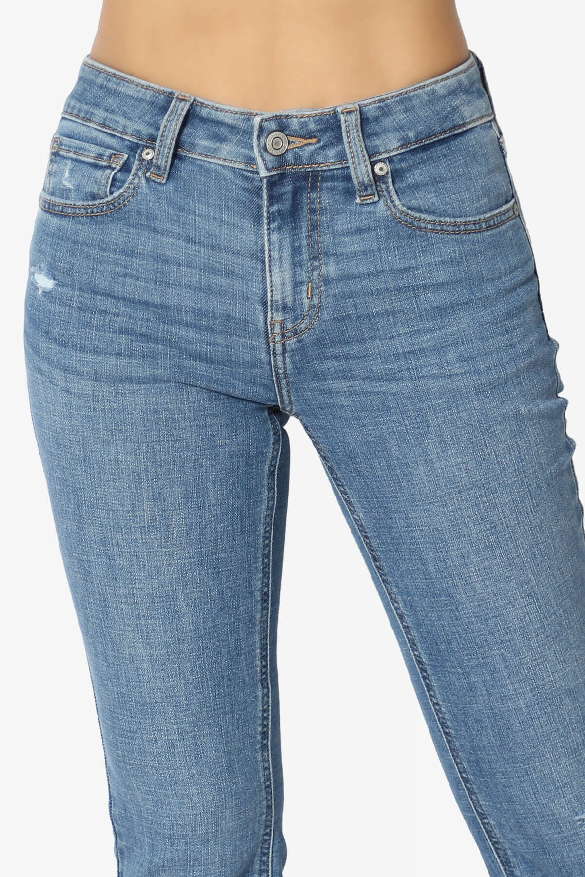 Imogen Mid Rise Bootcut Jeans in Goner Med MEDIUM_5