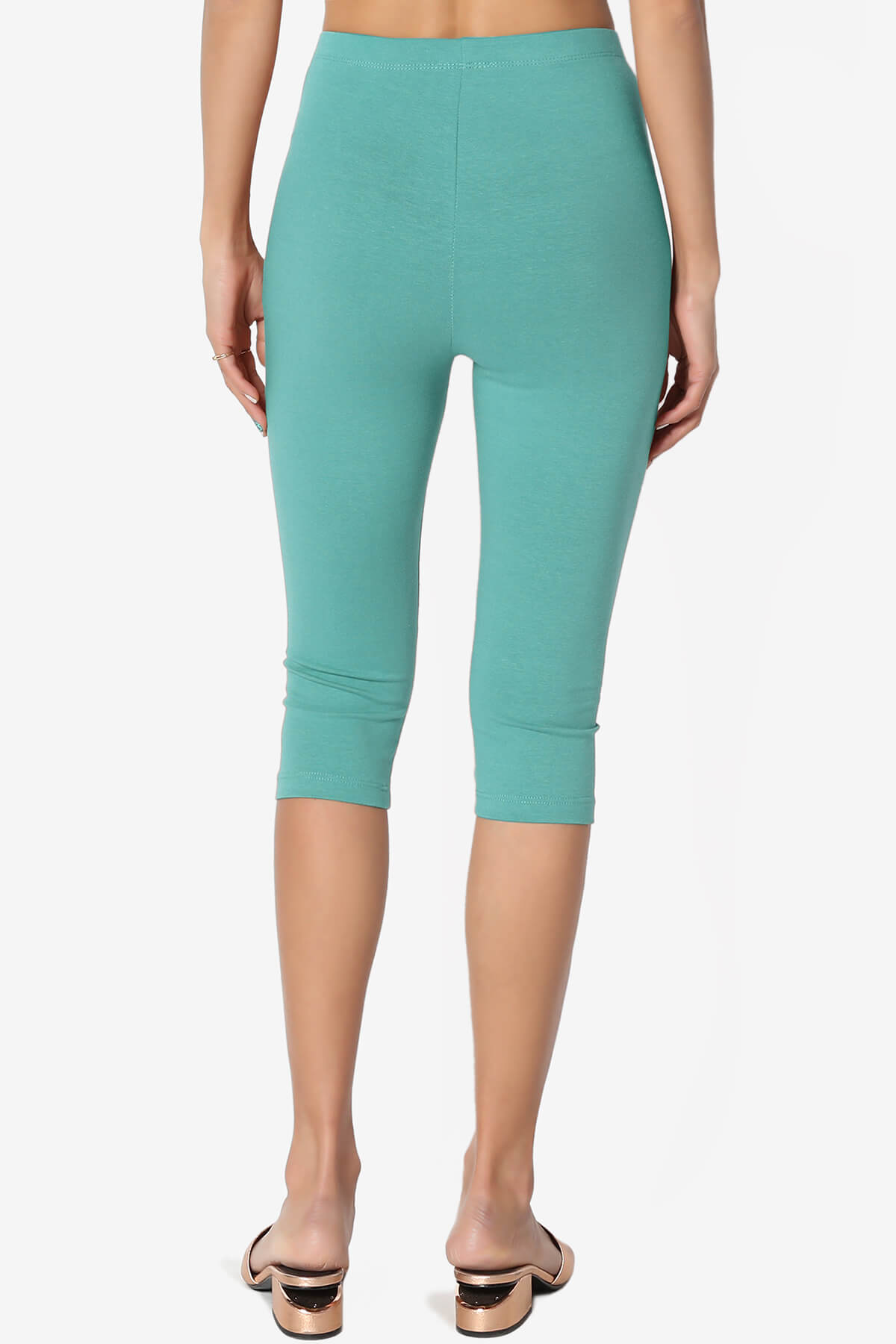 Kite Cotton Below Knee Leggings DUSTY TEAL_2